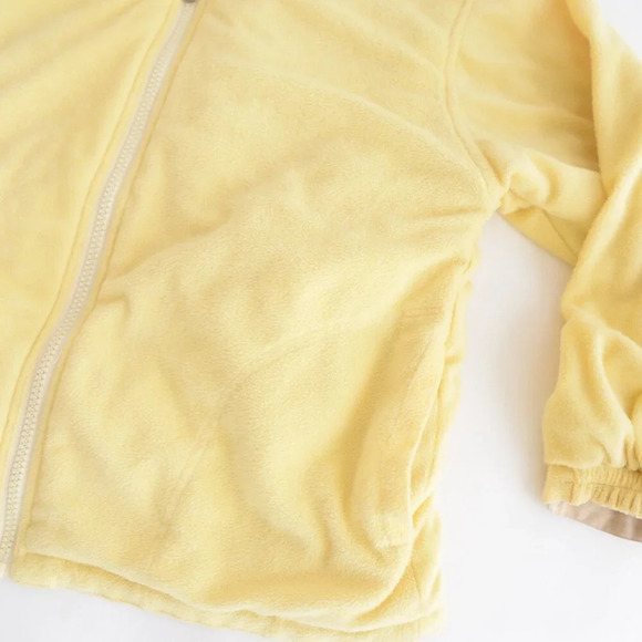 Vintage Cheneral Yellow Reversible Embroidered San Francisco Hooded Coat S - Picture 7 of 14